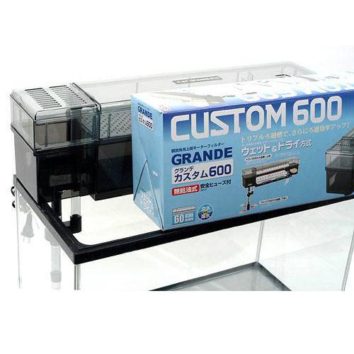 ＧＥＸ　上部フィルター　グランデカスタム６００　６０ｃｍ水槽　ジェックス　メダカ