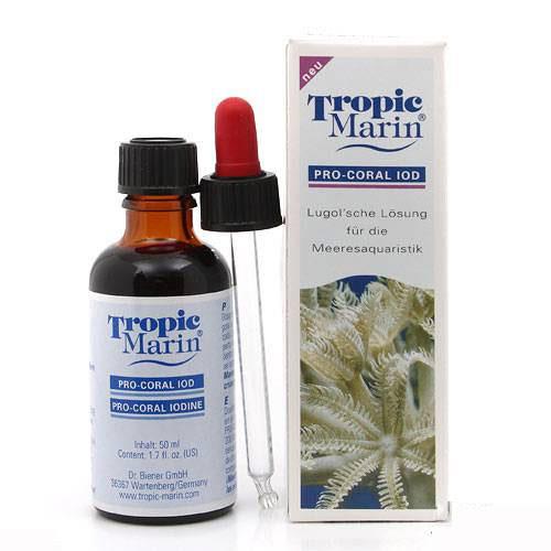 トロピックマリン　ＰＲＯ－ＣＯＲＡＬ　ＩＯＤＩＮＥ　ヨウ素　５０ｍＬ　海水用添加剤