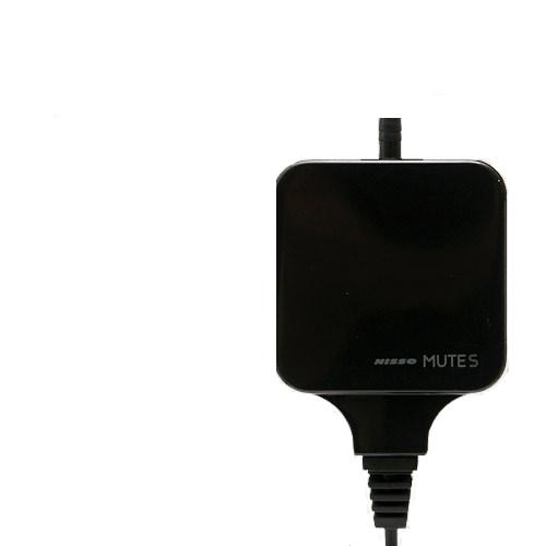 ニッソー　エアーポンプ　ＭＵＴＥ（ミュート）Ｓ　ブラック　～３０Ｌ水槽用　小型　静音　低振動