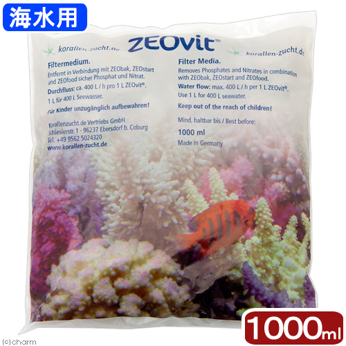 ＺＥＯｖｉｔ－Ｓｙｓｔｅｍ　ＺＥＯｖｉｔ　ゼオビット　１０００ｍｌ　海水用　ゼオライト　海水魚　観賞魚