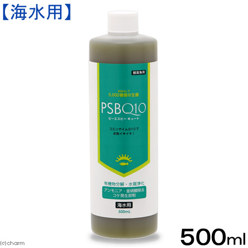 ＰＳＢＱ１０　ピーエスビーキュート　海水用　５００ｍＬ　光合成細菌　バクテリア　海水魚　サンゴ