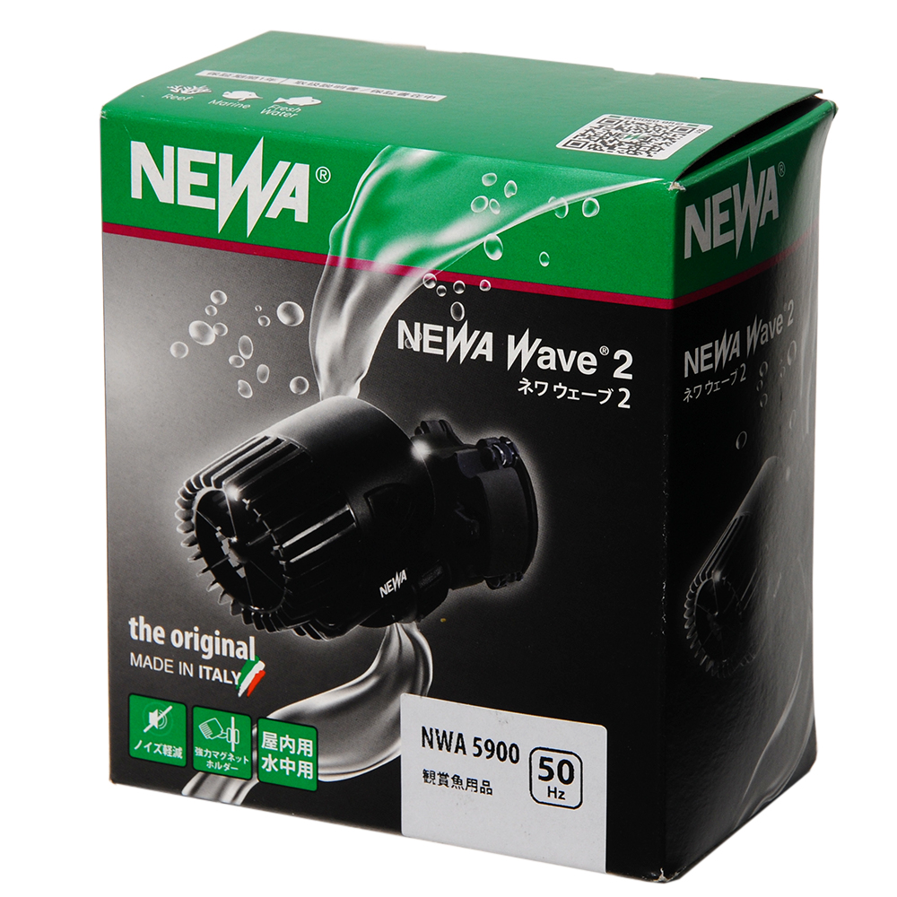 ５０Ｈｚ　東日本用　水流ポンプ　ＮＥＷＡ　ウェーブ２　ＮＷＡ５９００　５９００ｌ／ｈ　方向調整可能　ウェーブポンプ