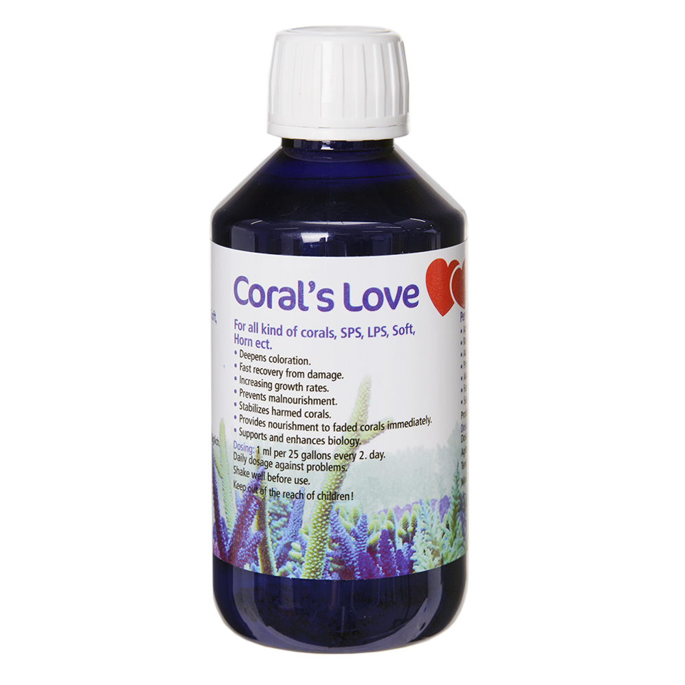 Ｋｏｒａｌｌｅｎ　ｚｕｃｈｔ　Ｃｏｒａｌ’ｓ　Ｌｏｖｅ　２５０ｍｌ　サンゴ　添加剤　損傷回復　成長向上