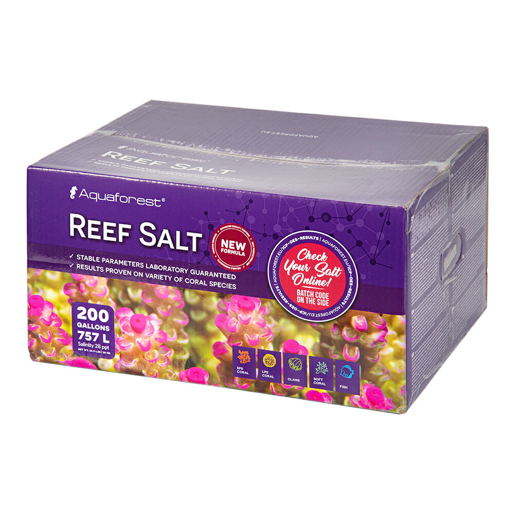 人工海水　箱入り　アクアフォレスト　Ｒｅｅｆ　Ｓａｌｔ　２５ｋｇ（５ｋｇ×５）
