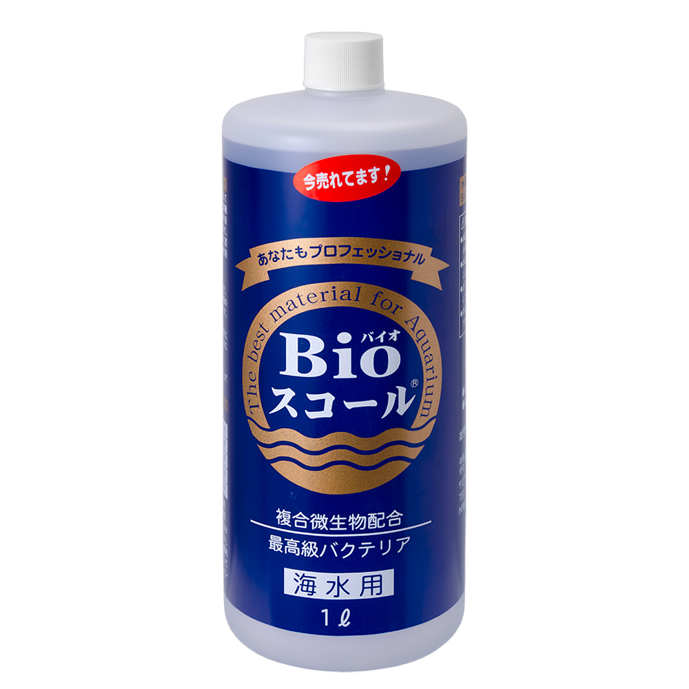 Ｂｉｏスコール　海水用　１Ｌ　バクテリア　アンモニア・亜硝酸・有機物　分解