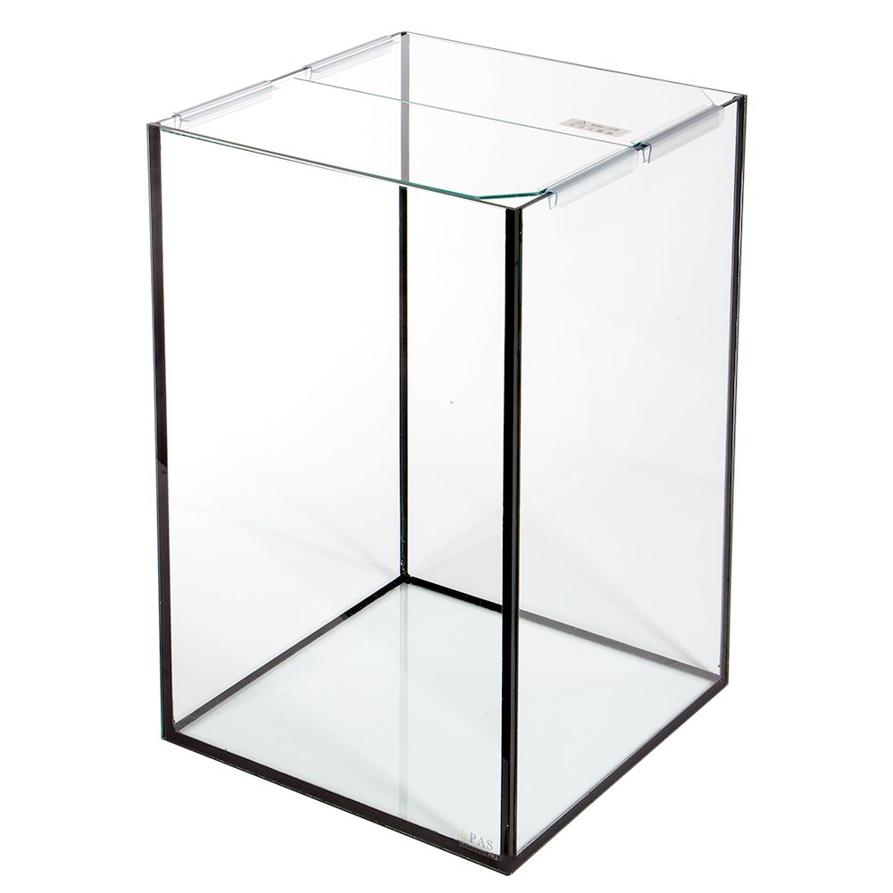 ＧＬＡＳＩＡ　キューブ　ＣＵ－３００Ｈ（３０×３０×４５ｃｍ）（５ｍｍ）　ブラックシリコン　３０ｃｍ　小型水槽