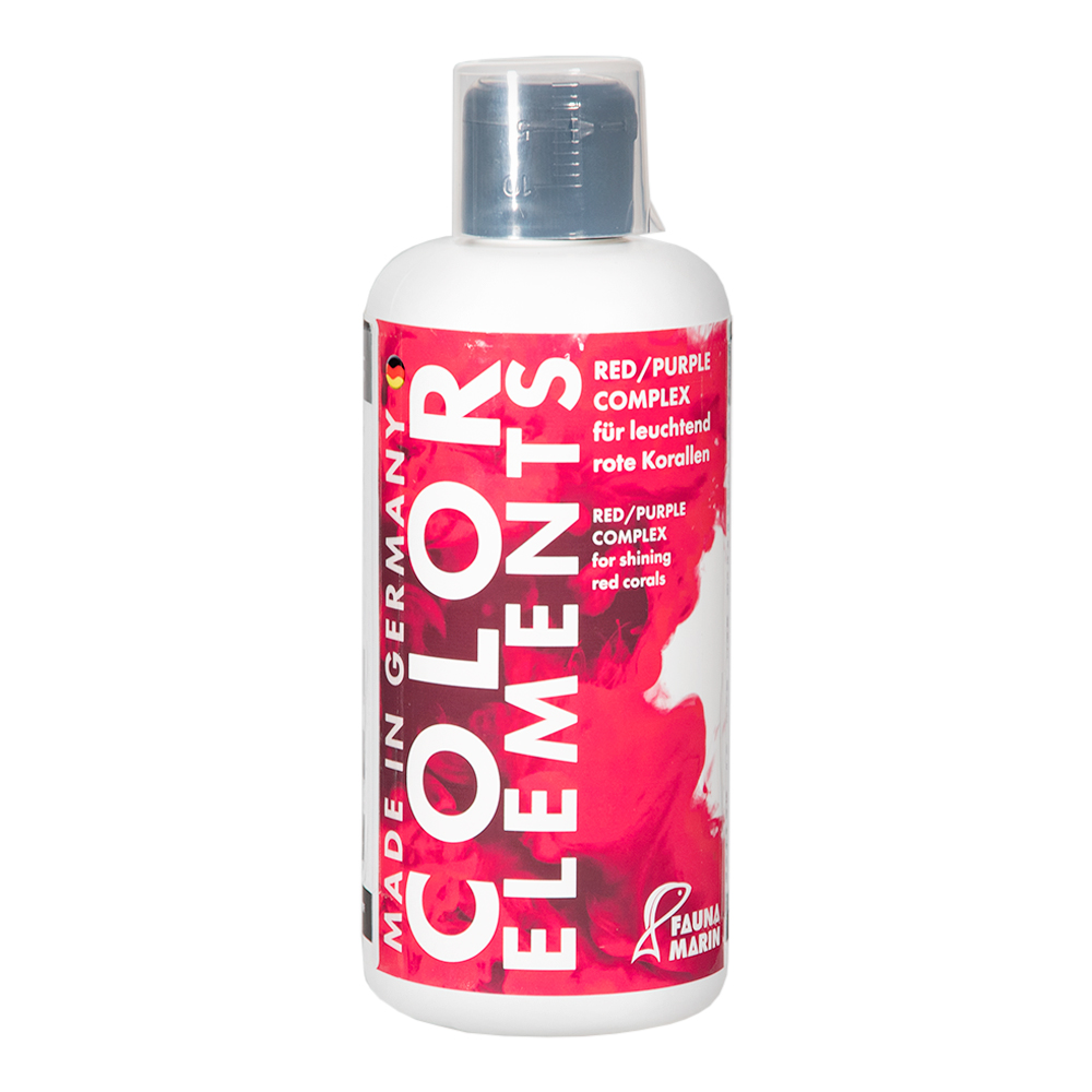 ＦａｕｎａＭａｒｉｎ　Ｃｏｌｏｒ　Ｅｌｅｍｅｎｔｓ　Ｒｅｄ／Ｐｕｒｐｌｅ　２５０ｍｌ　微量元素　色揚げ