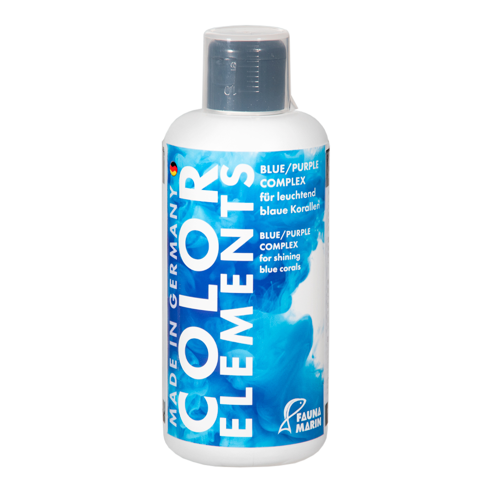 ＦａｕｎａＭａｒｉｎ　Ｃｏｌｏｒ　Ｅｌｅｍｅｎｔｓ　Ｂｌｕｅ／Ｐｕｒｐｌｅ　２５０ｍｌ　微量元素　色揚げ
