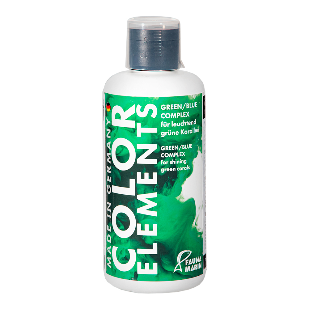 ＦａｕｎａＭａｒｉｎ　Ｃｏｌｏｒ　Ｅｌｅｍｅｎｔｓ　Ｇｒｅｅｎ／Ｂｌｕｅ　２５０ｍｌ　微量元素　色揚げ