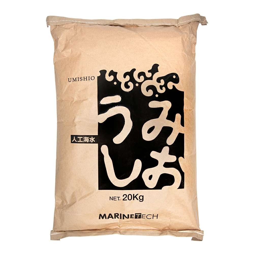 人工海水　うみしお　活魚用人工海水　業務用　２０ｋｇ　５６０リットル用