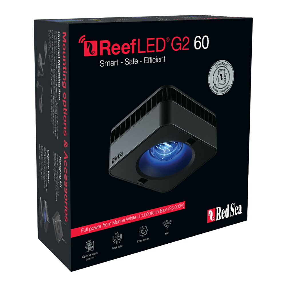レッドシー　Ｒｅｅｆ　ＬＥＤ　Ｇ２　６０　サンゴ　成長　色揚げ　～５０ｃｍ　水槽　ライト　照明