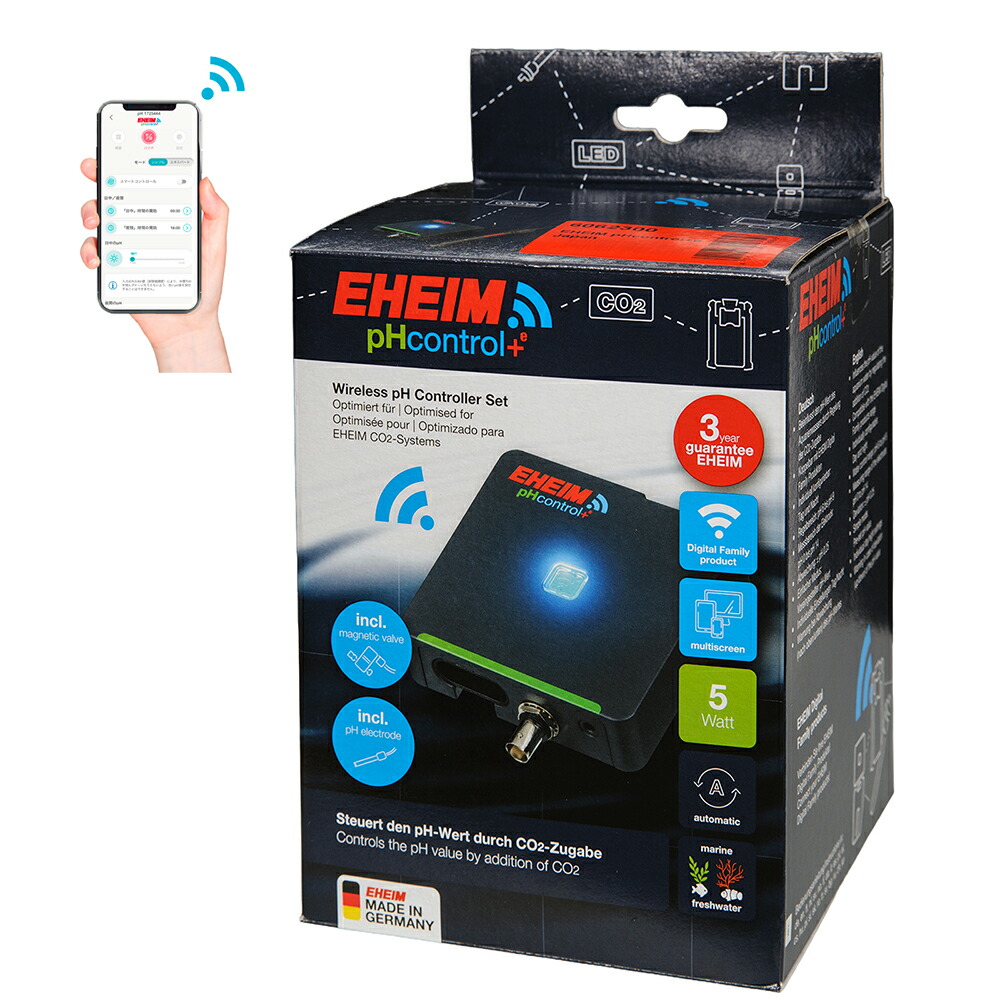 エーハイム　ｐＨコントロール＋ｅ　セット
