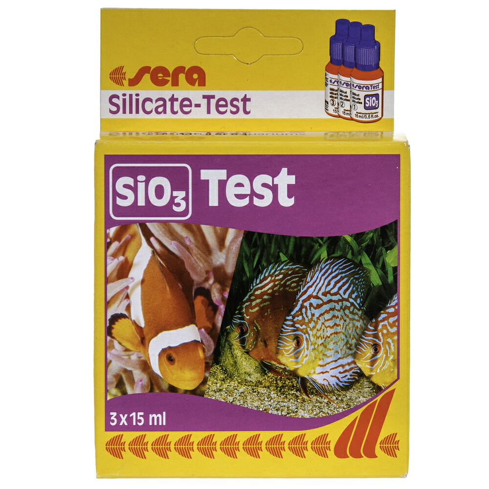 セラ　ＳｉＯ３（ケイ酸）テスト　１５ｍＬ　淡水・海水用